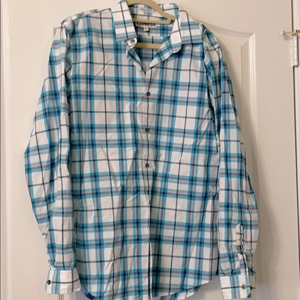 Express slim fit dress shirt